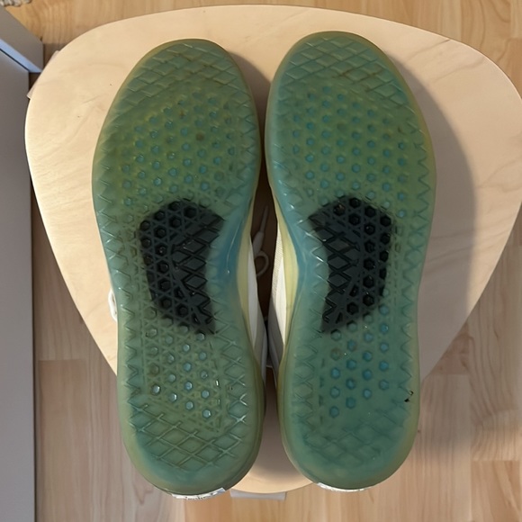 VANS Off The Wall Ave Pro Sneakers Marshmallow/White Skate Shoes - Picture 3 of 5